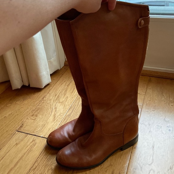 Brown riding boots - Picture 2 of 6